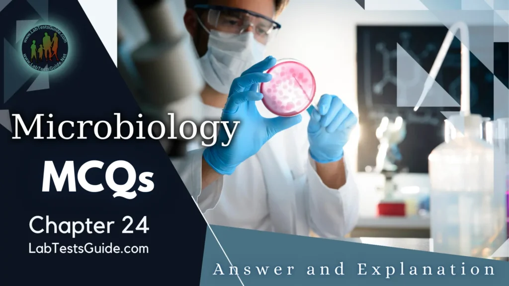 Microbiology MCQs Chapter 24