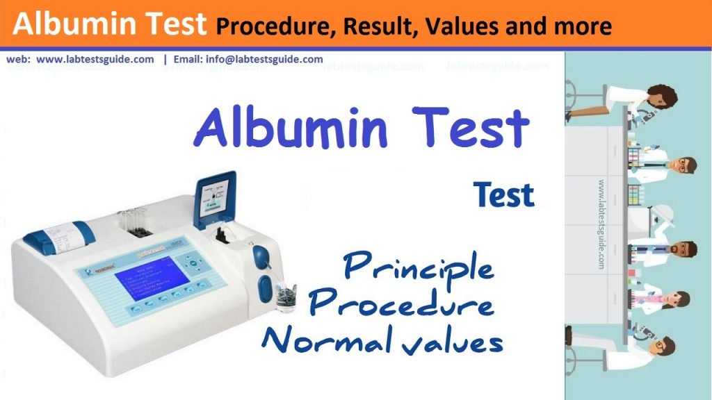 Albumin Test Procedure Albumin Test Procedure