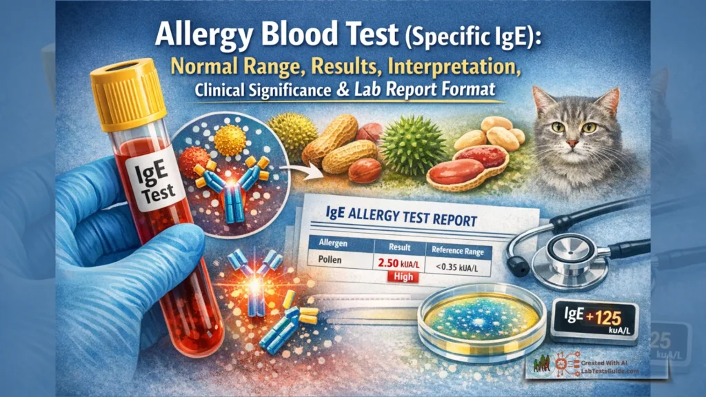 Immunoglobulin E (IgE) Test