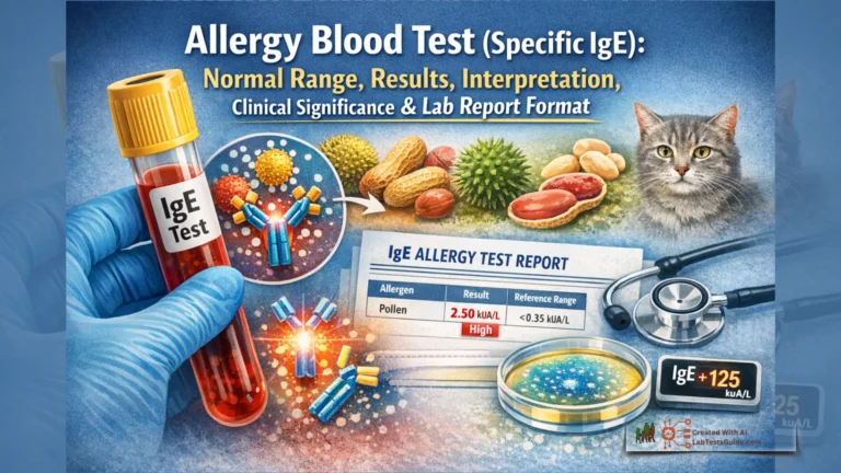 Immunoglobulin E (IgE) Test
