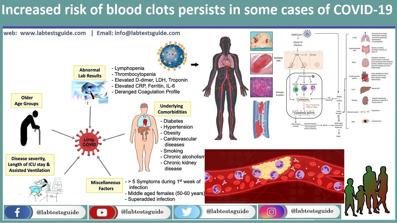 Increase Blood Clotting in Covid-19