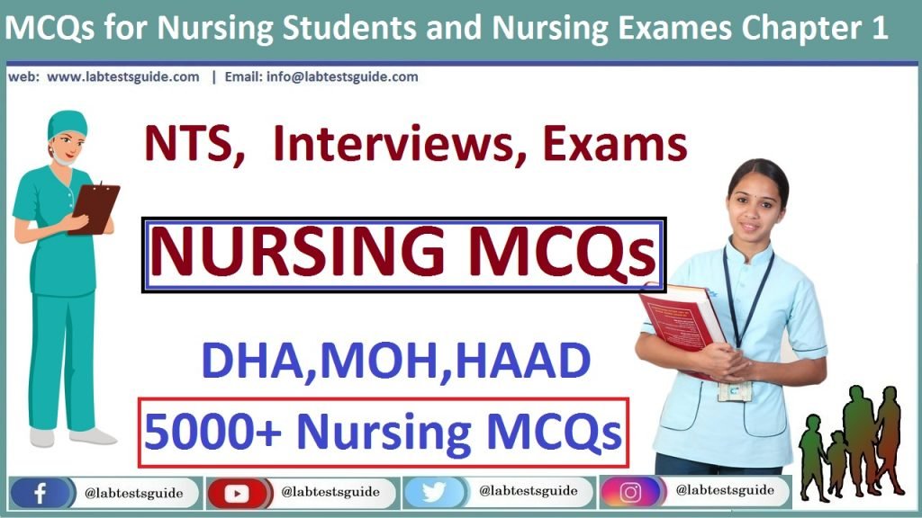 MCQs for Nursing Students for Exames and Interviews Chapter 1 LTG