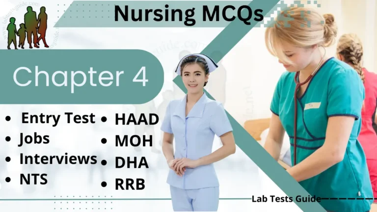 Chapter 4: Nursing MCQs