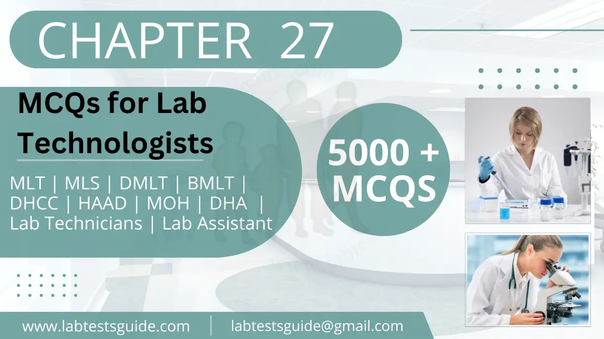 MCQs for Lab Technician