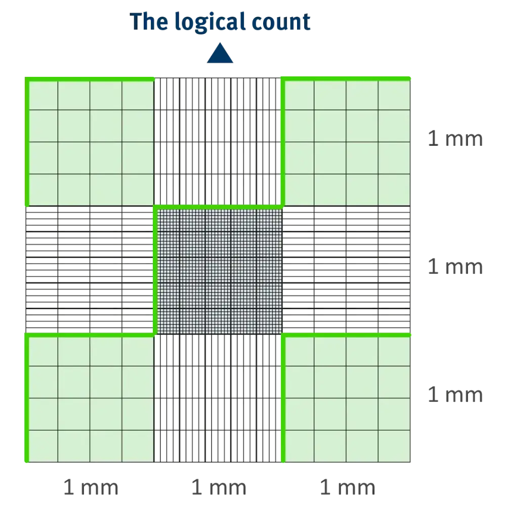 Neubauer Counting Chamber Strategies for Counting Cells - The Logical Count