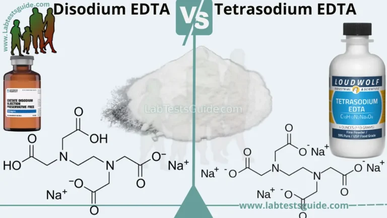 Difference Between Disodium EDTA and Tetrasodium EDTA