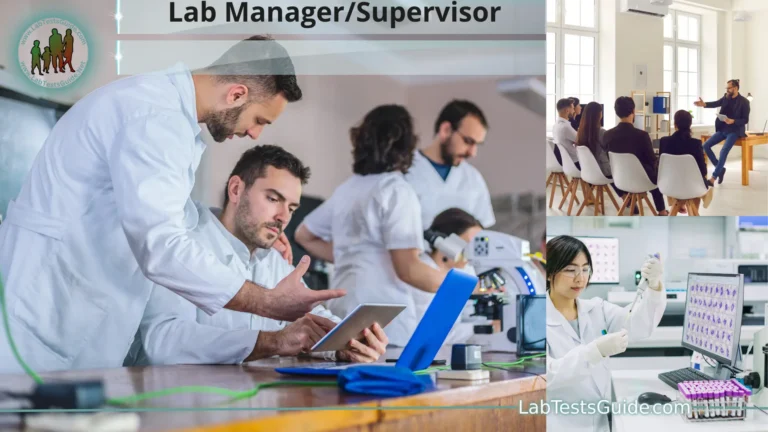 Lab Manager/Supervisor