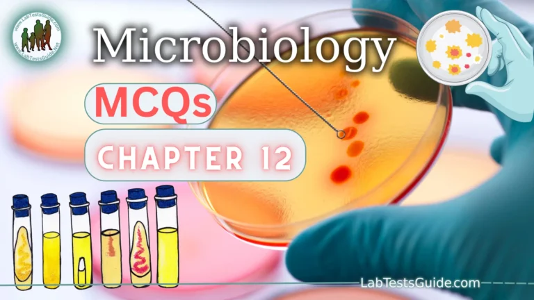 Microbiology MCQs with Answer and Explnation | Chapter 12