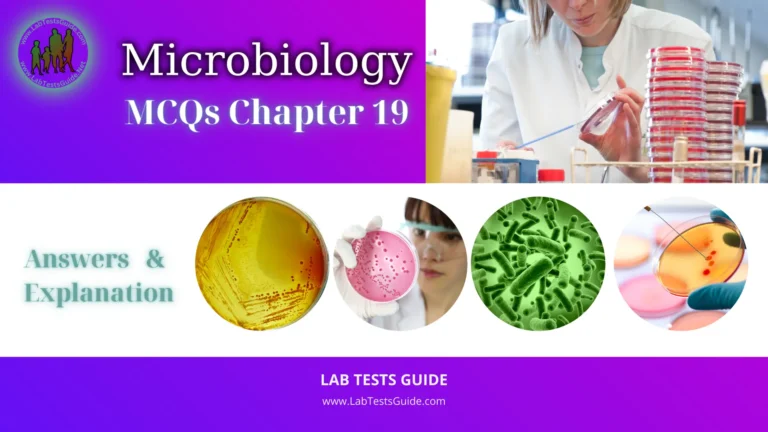 MicroBiology MCQs with Answer and Explnation | Chapter 19