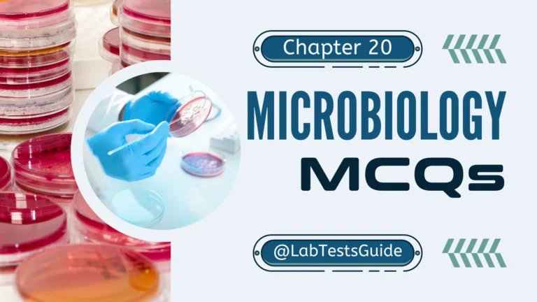 MicroBiology MCQs with Answer and Explnation | Chapter 20