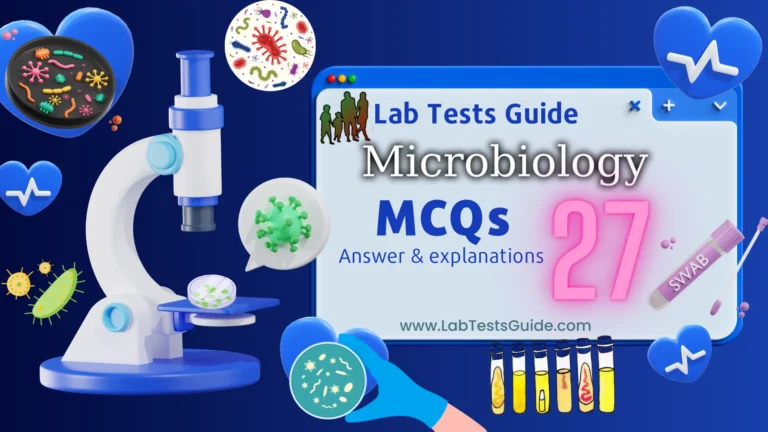 Microbiology MCQs Chapter 27