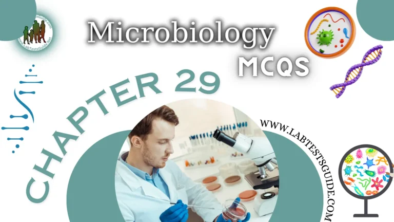 MicroBiology MCQs with Answer and Explnation | Chapter 29