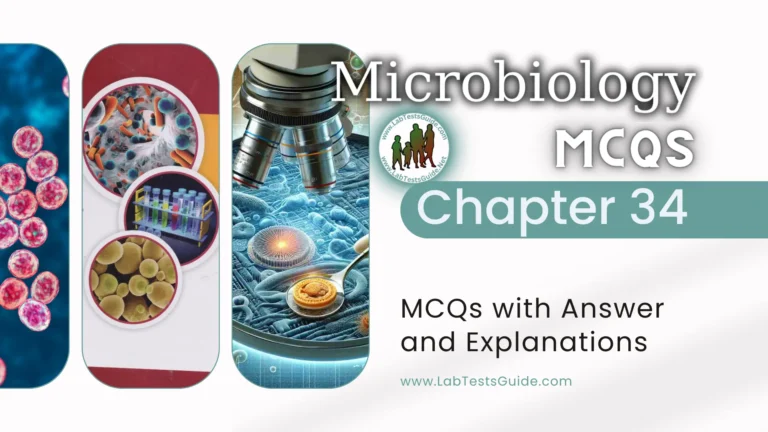 MicroBiology MCQs with Answer and Explnation | Chapter 34