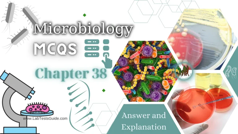 MicroBiology MCQs with Answer and Explnation | Chapter 38