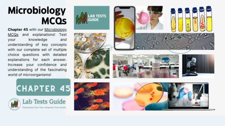 Microbiology MCQs Chapter 45