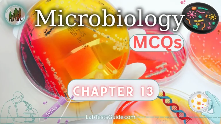 Microbiology MCQs Chapter 13