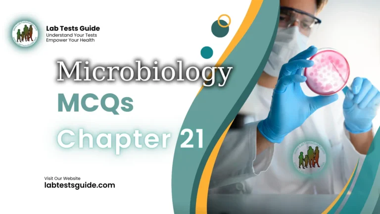 Microbiology MCQs Chapter 21