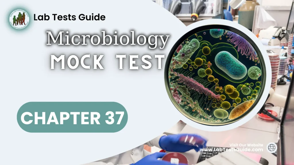 Microbiology MCQs Mock Test - Chapter 37