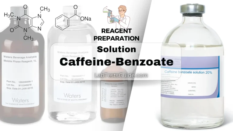 Caffeine-Benzoate Reagent