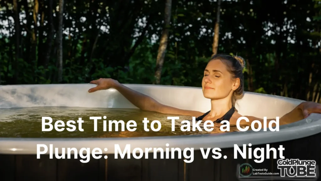 Best Time to Take a Cold Plunge Morning vs. Night