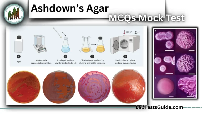 Ashdown’s Agar MCQs Mock Test