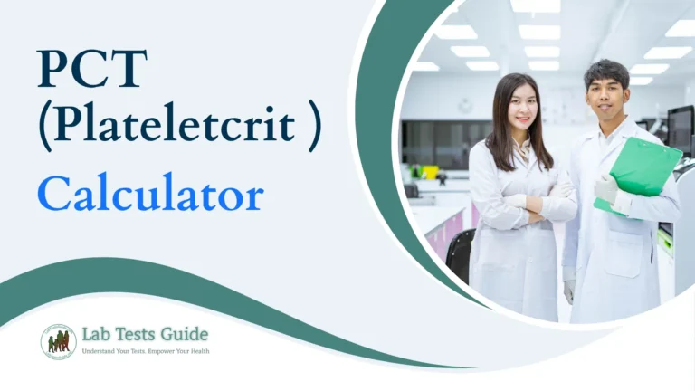 Plateletcrit (PCT) Calculator