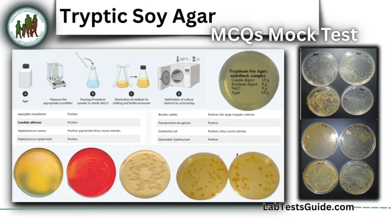 Tryptic Soy Agar MCQs Mock Test