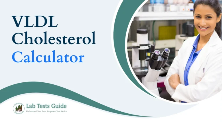 VLDL Cholesterol Calculator