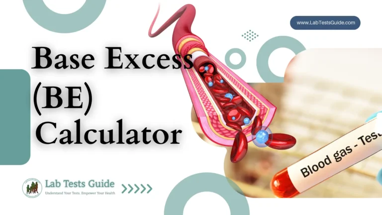 Base Excess (BE) Calculation