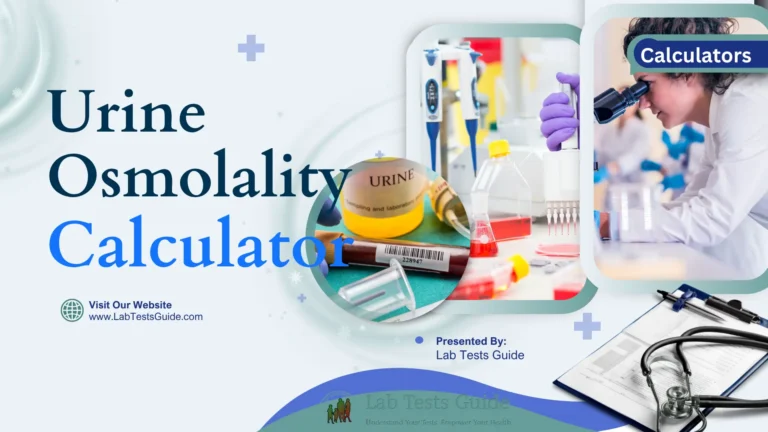 Urine Osmolality Calculator