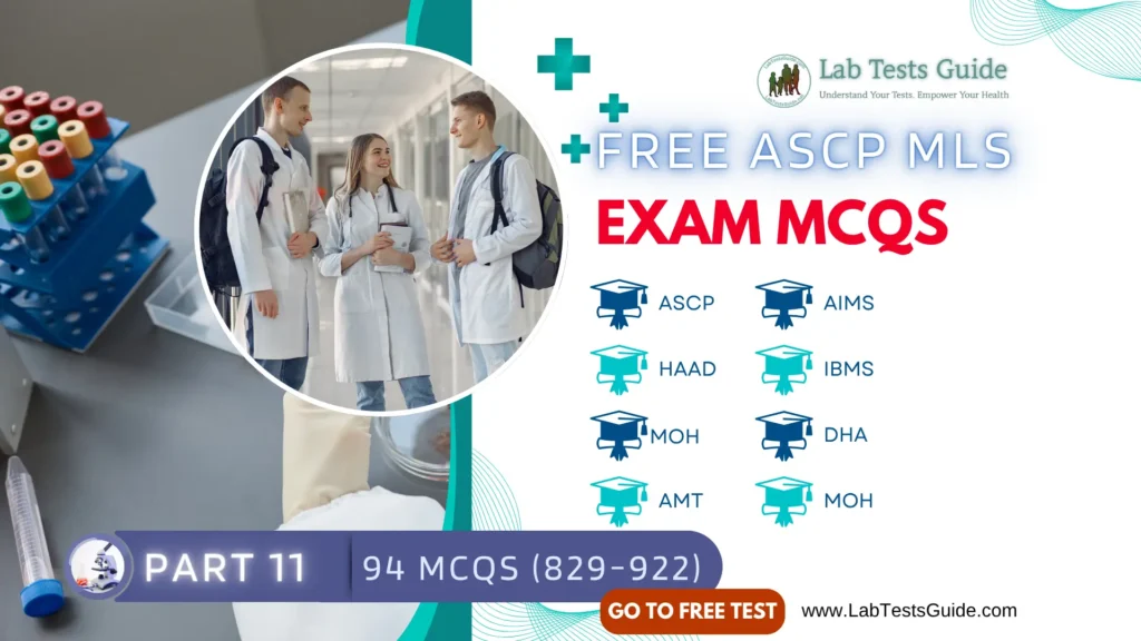 Formate Free ASCP MLS Exam Practice Questions Part 11 – Urinalysis (Chemical)