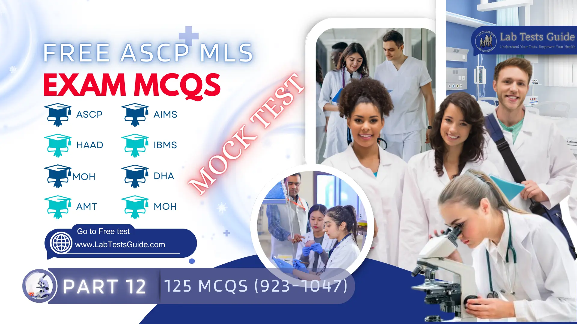 Free ASCP MLS Exam Practice Questions Mock Test Part 12 – (Urinalysis Microscopic )