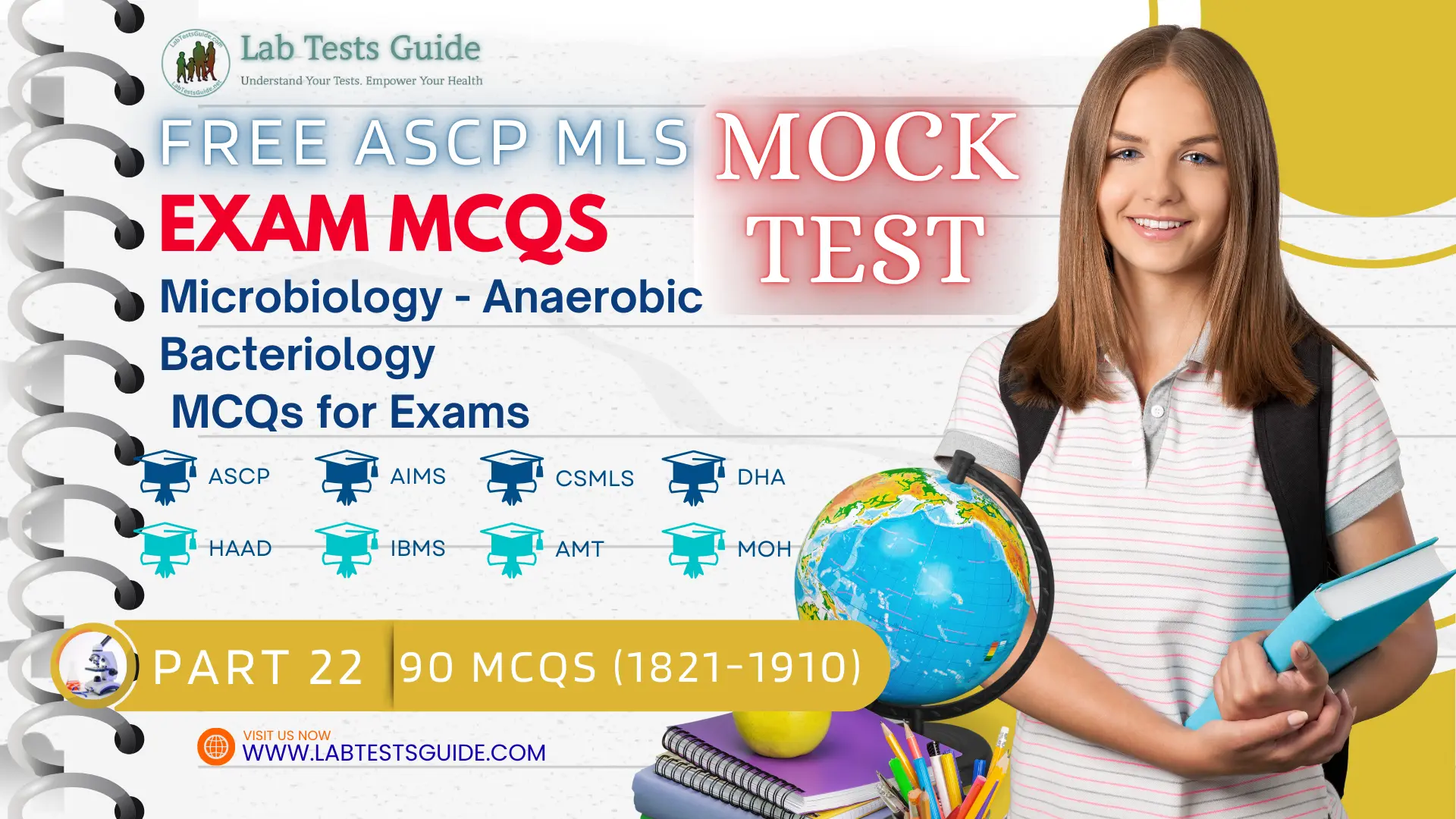 Free ASCP MLS Exam Practice Questions Mock Test Part 22 – Microbiology - Anaerobic Bacteriology