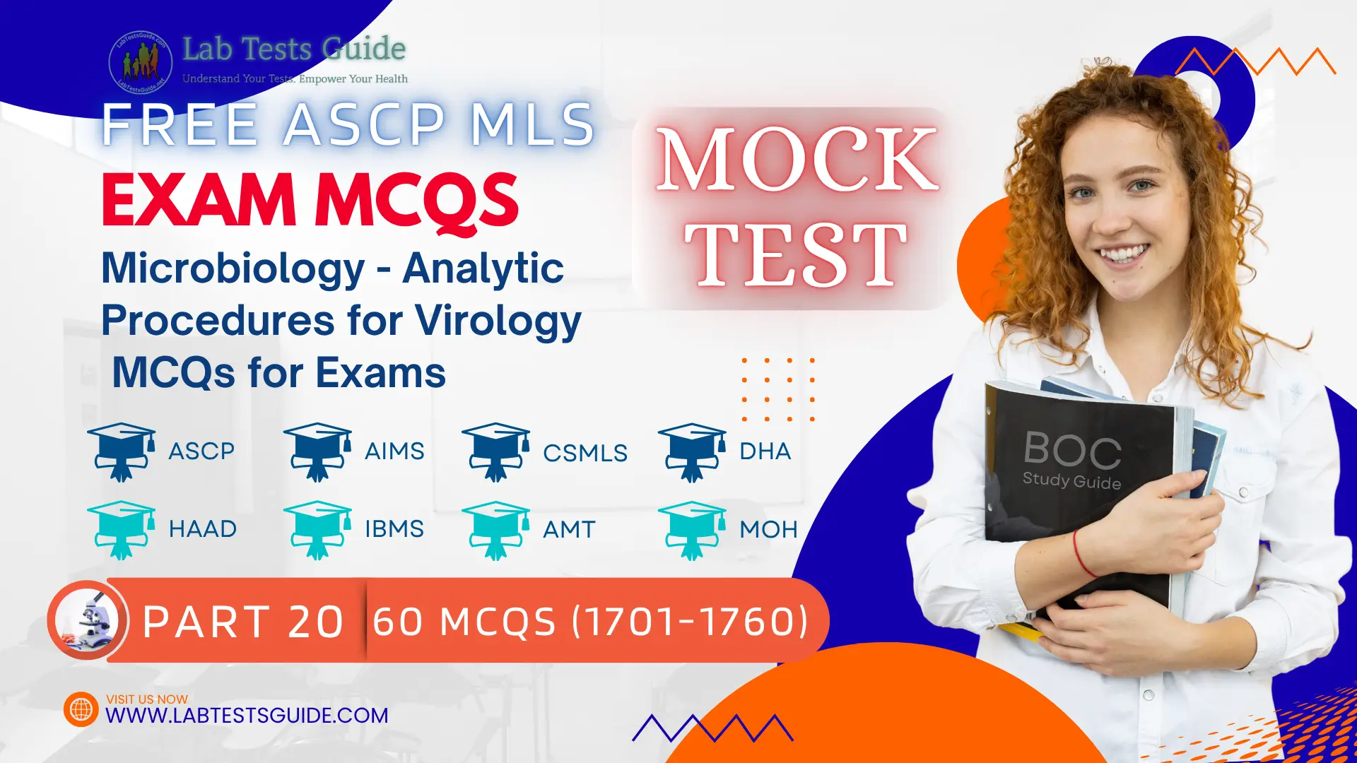 Free ASCP MLS Exam Practice Questions Mock Test Part20 – Microbiology - Analytic Procedures for Virology