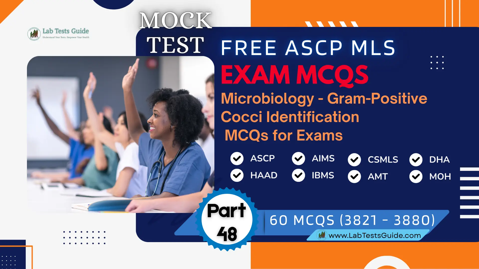 Free ASCP MLS Biochemistry Mock Test Part 48 – Proteins, Amino Acids & Plasma Proteins Practice Exam