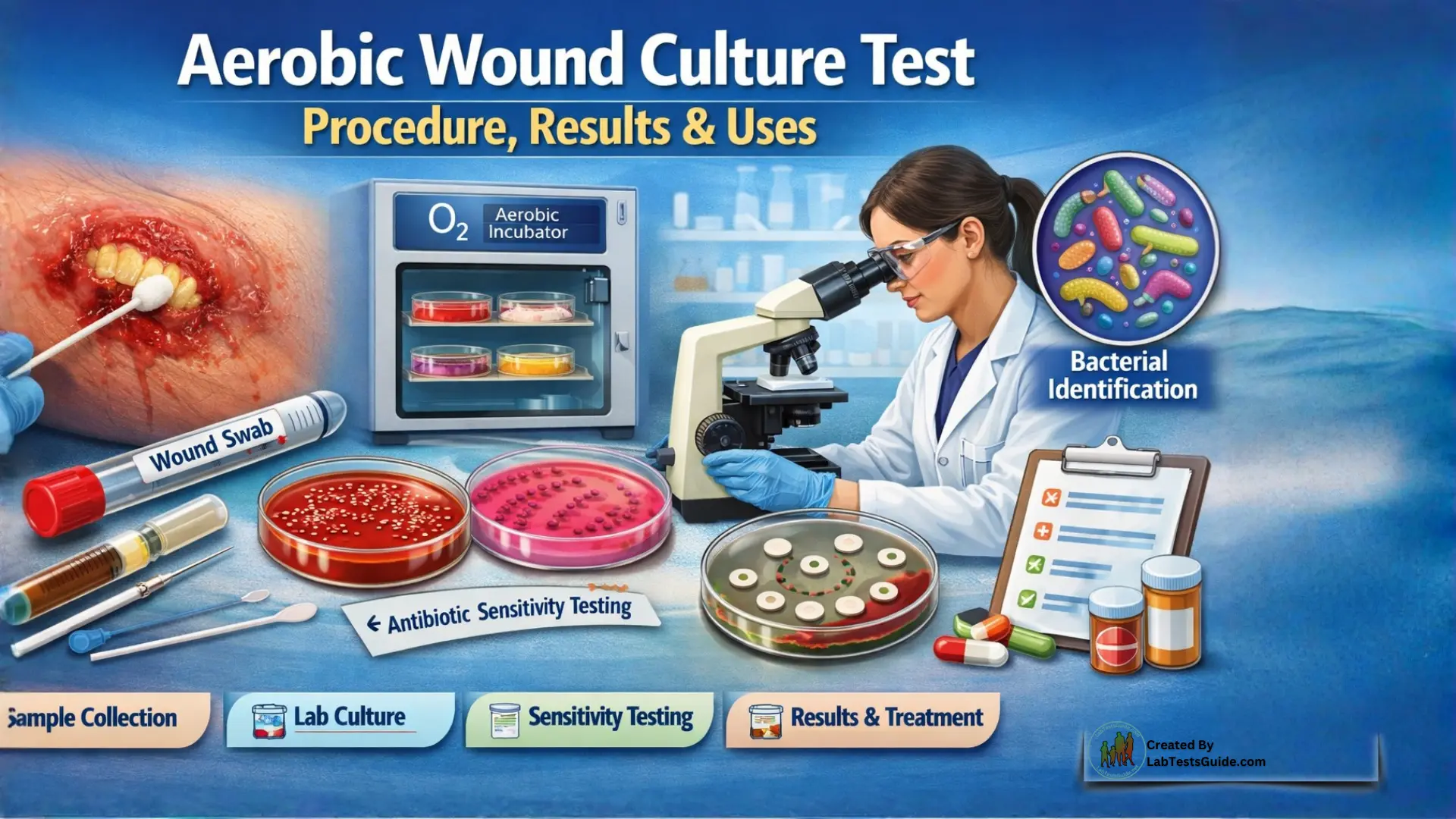Aerobic Wound Culture Test – Procedure, Results, Interpretation & Uses ...