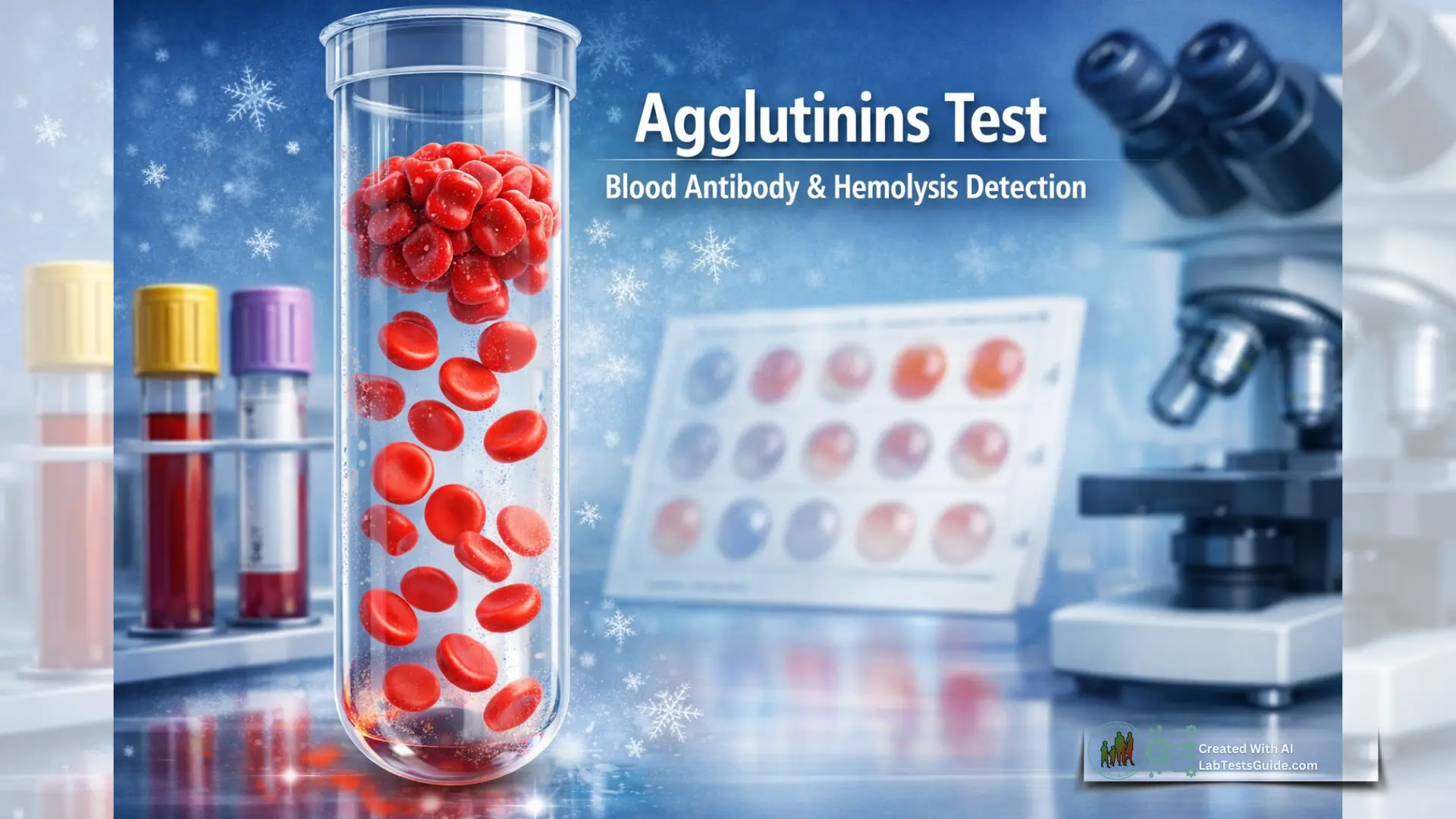 Agglutinins Test – Blood Antibody Test for Hemolytic Anemia & Infections