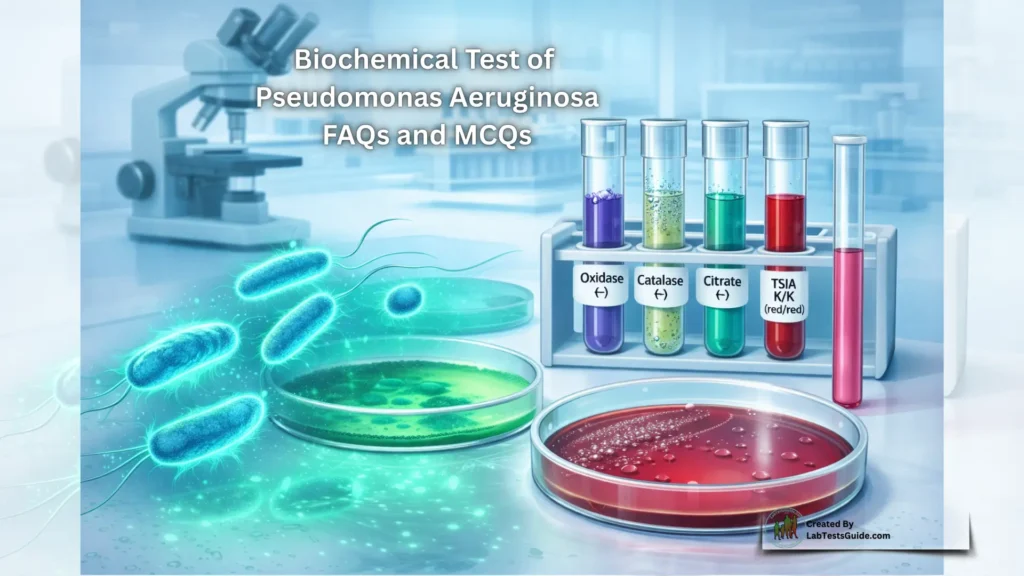 Biochemical Test of Pseudomonas Aeruginosa FAQs and MCQs