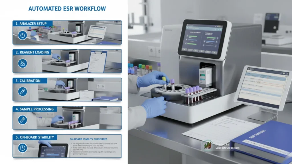 ESR Test Procedure Automated method