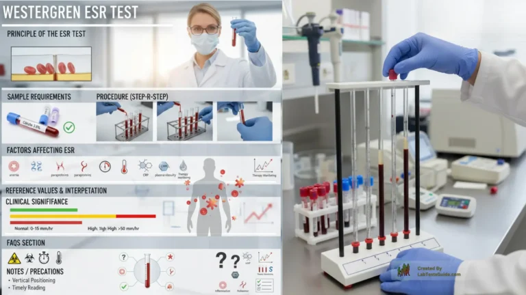 Erythrocyte Sedimentation Rate (ESR) — Westergren Method