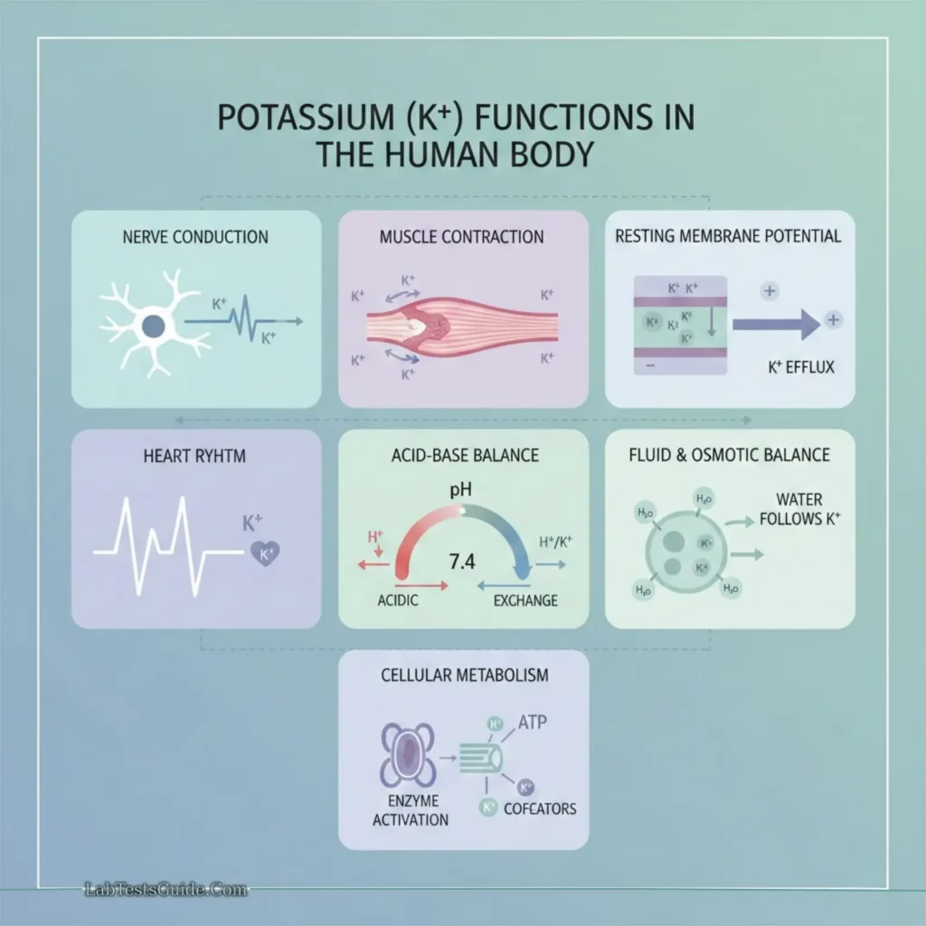 Functions of Potassium