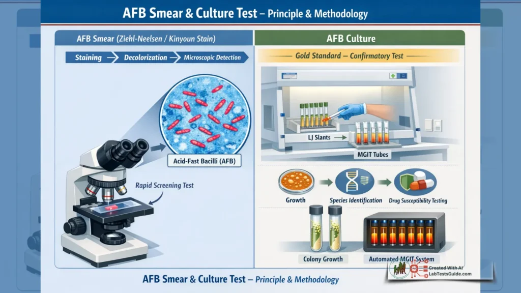 How the AFB Smear and Culture Test Works (Principle  Methodology)