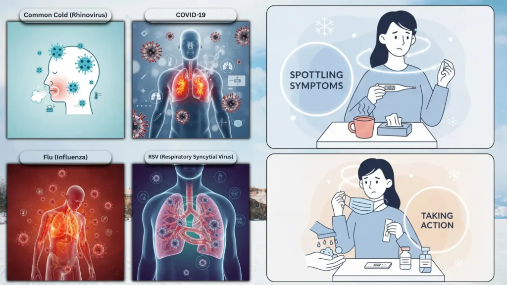 How to Spot and Tackle Common Winter Viruses Cold, Flu, COVID-19, RSV & More