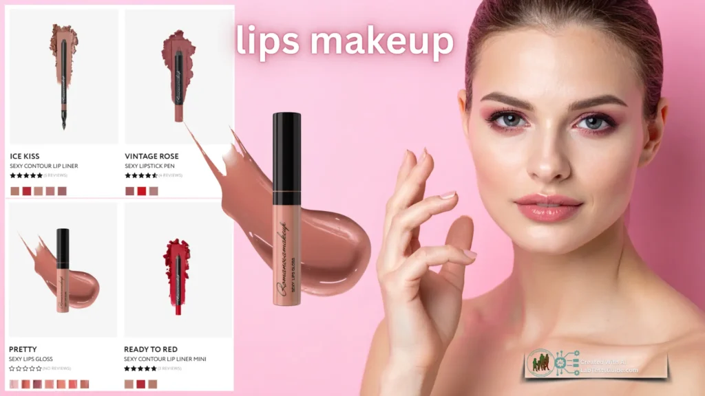 How to choose lip makeup in Romanovamakeup store