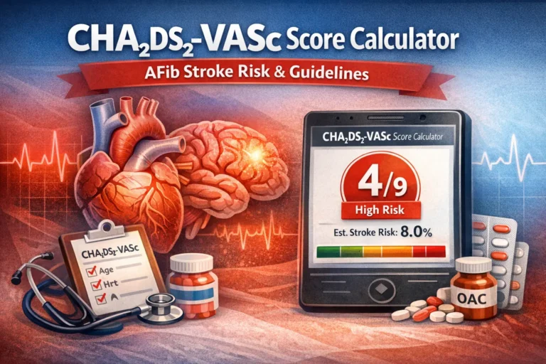 CHA₂DS₂-VASc Score Calculator