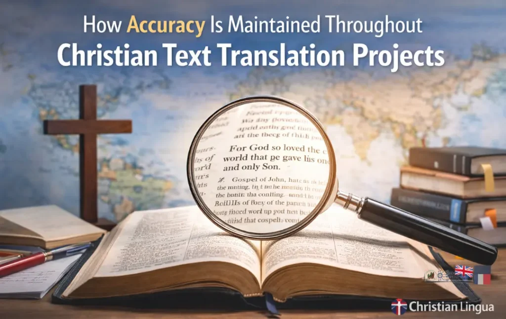 How Accuracy Is Maintained Throughout Christian Text Translation Projects