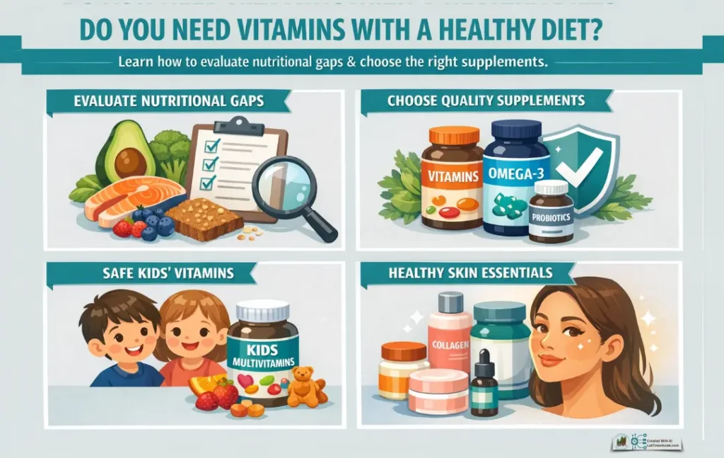 The Complete Evidence-Based Guide to Choosing Supplements, Children’s Vitamins, and Skincare Foundation