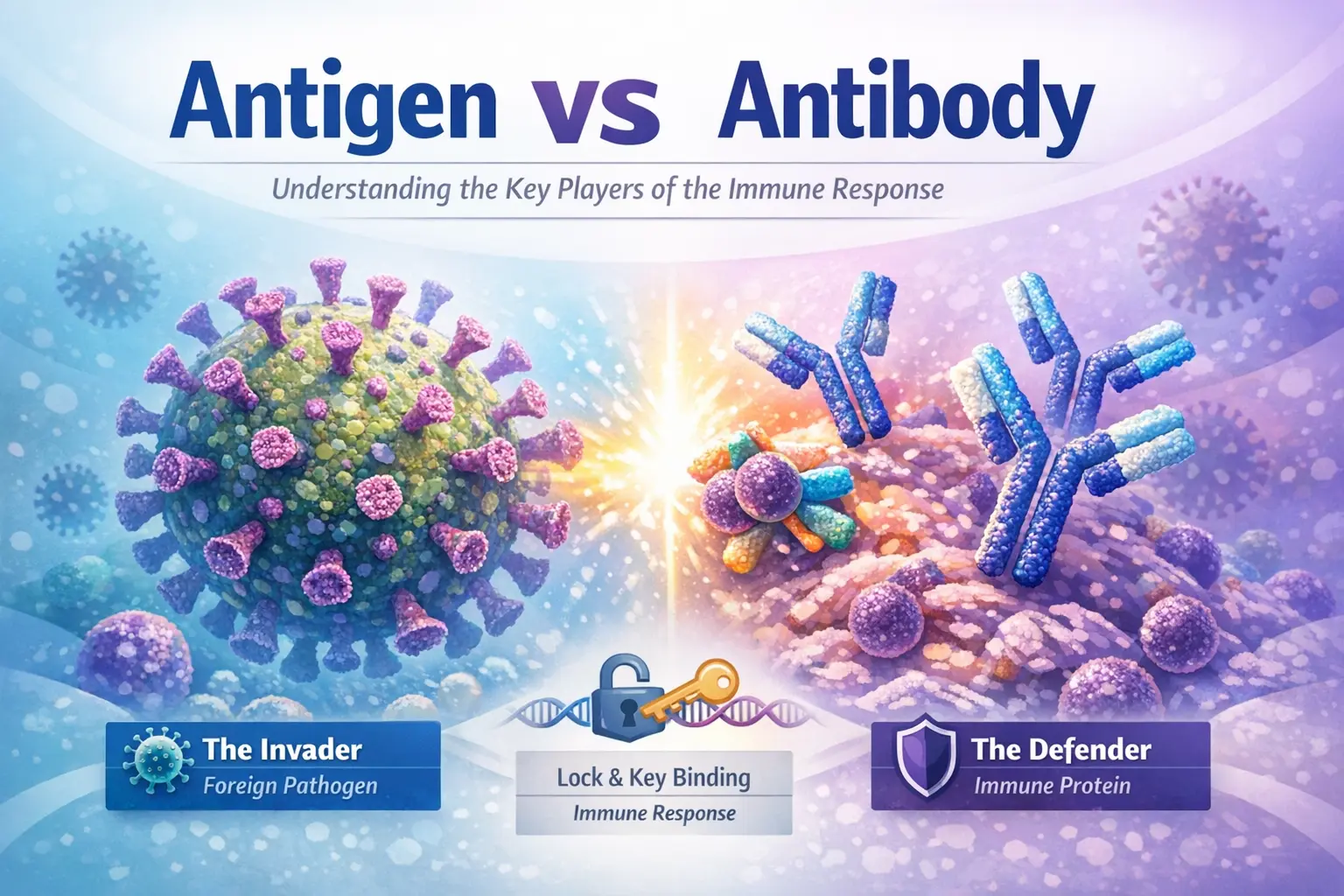 Antigen vs Antibody - Key Differences, Functions, and Structure