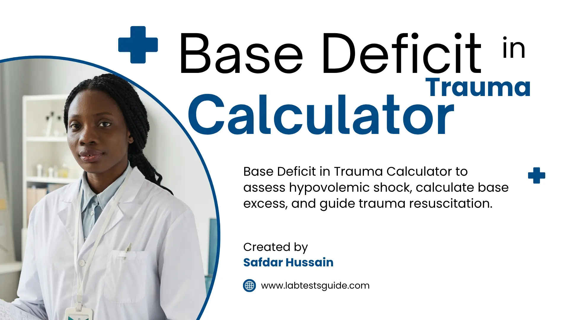 Base Deficit in Trauma Calculator