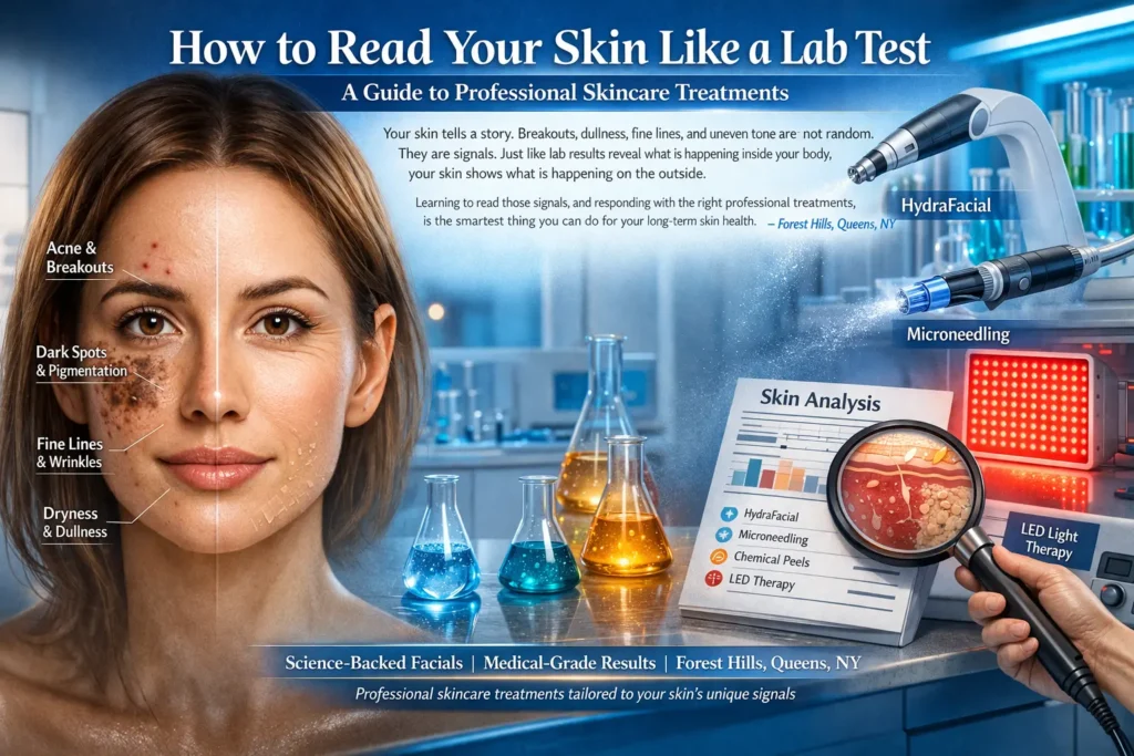 How to Read Your Skin Like a Lab Test - A Guide to Professional Skincare Treatments